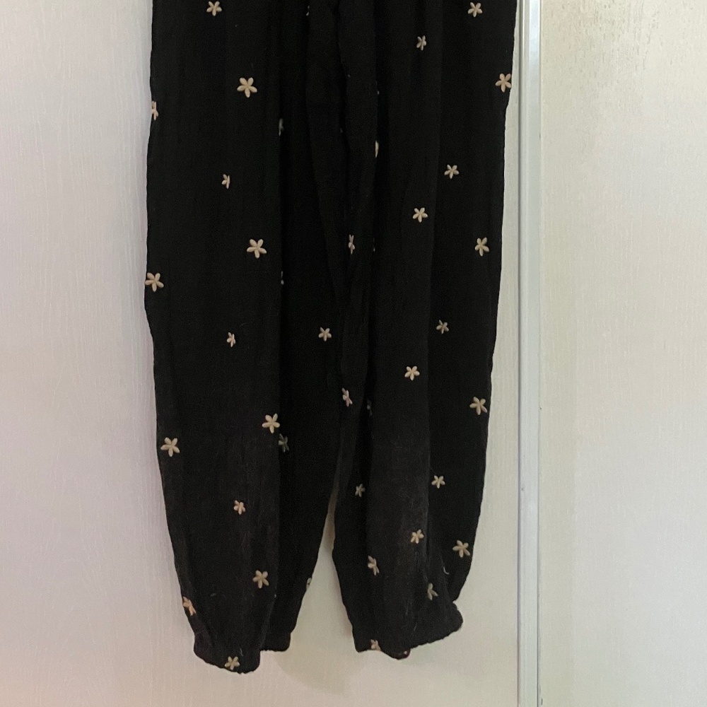 NWT | HENLY Smock Top Flutter Sleeve Jumpsuit - Picture 5 of 5